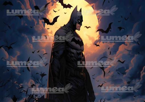 Vafa tort Batman in noapte - Lumea