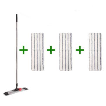 Set mop Magic Vario cu 3 rezerve de mop de la Servexpert Srl