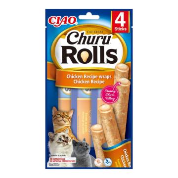 Recompensa Rolls Cat reteta de pui 40g - Churu de la Club4Paws Srl