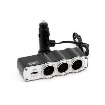 Splitter bricheta auto SOC4 3+1 USB de la Auto Care Store Srl