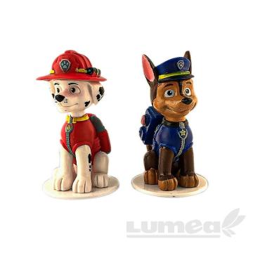 Figurina tort Paw Patrol din plastic, 2 bucati - Kardasis de la Lumea Basmelor International Srl