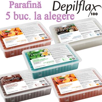 Parafina tratamente 500g - Depilflax 5 buc. la alegere de la Mezza Luna Srl.