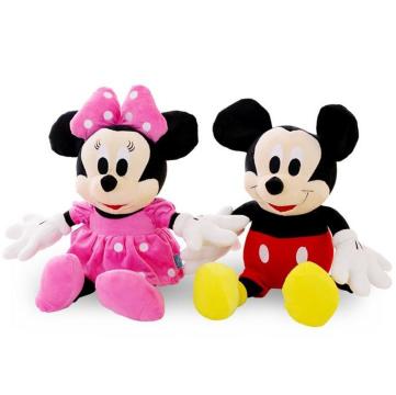 Set jucarii din plus Mickey si Minnie Mouse, muzica, 28 cm de la Dali Mag Online Srl