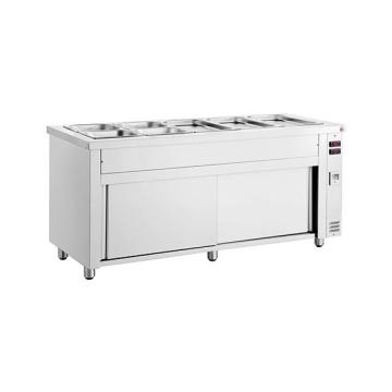 Bain Marie cu baza incalzita 5 x GN 1/1