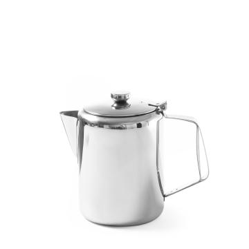 Cana inox ceai si cafea, capac rabatabil, capacitate 2 l de la Clever Services SRL