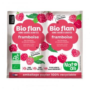 Budinca de zmeura, bio, 2 bucati x 5g, Nat-ali