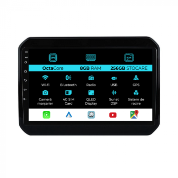 Navigatie Dedicata Suzuki Ignis (2016 - 2025), 9Inch, 8Gb Ra de la Nav Store