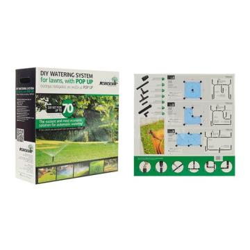 Kit complet irigare gazon Maxim 70mp de la Green Garden Srl