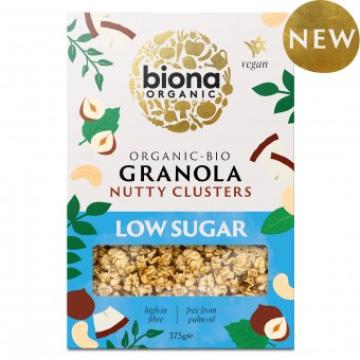 Granola cu nuci si continut scazut de zahar bio 375g Biona de la Supermarket Pentru Tine Srl