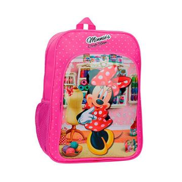 Ghiozdan pentru scoala Minnie Mouse Craft Room 41 cm de la Novator Impex Srl