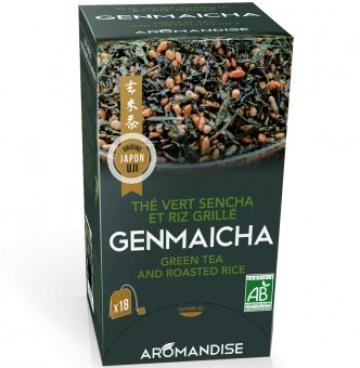 Ceai verde cu orez genmaicha bio 18dz x 2g 36g Aromandise de la Supermarket Pentru Tine Srl