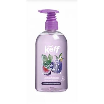 Sapun lichid pentru maini fig & green tea Keff 500 ml