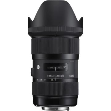 Obiectiv foto Sigma 18-35mm f/1.8 DC HSM Art - Canon