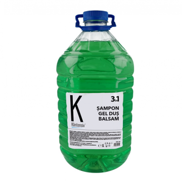 Sampon, gel de dus, balsam 3in1, 5 litri