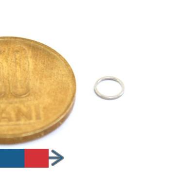 Magnet neodim inel 5,3 x 4,3 x 0,5 mm diametral de la Magneo Smart