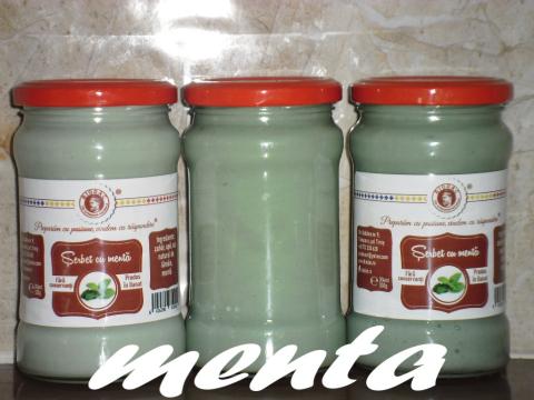 Serbet din menta, 314ml/335gr