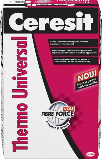 Adeziv pentru polistiren si vata Thermo Universal 25kg