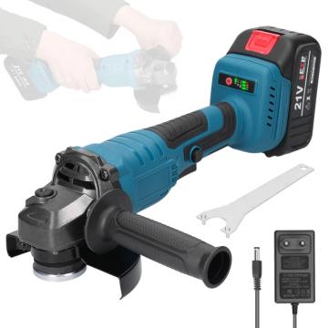 Polizor unghiular 21V cu 2 acumulatori 1300mAh de la Molifag Srl