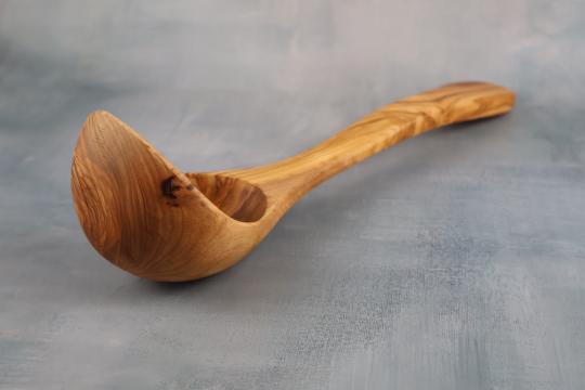 Polonic din lemn de maslin 30 cm