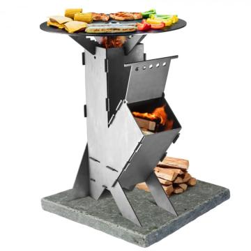 Soba racheta cu disc, demontabila 25 kW, 570x300x130 cm de la Molifag Srl