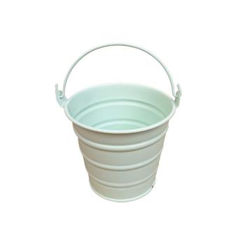 Galetusa din tabla cu toarta verde mint D9 de la Distinctiv Store Srl