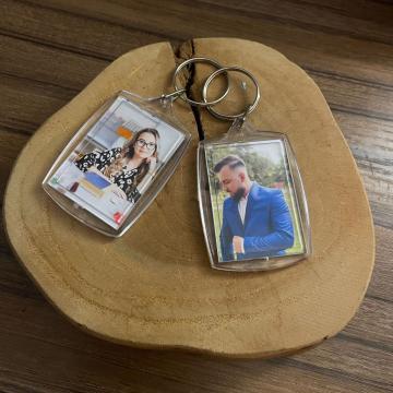 Breloc personalizat cu poza 2buc. de la Elvis Fit Enterprises Srl
