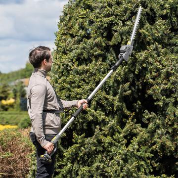 Trimmer gard viu telescopic si drujba - set 2 in 1 Rebel