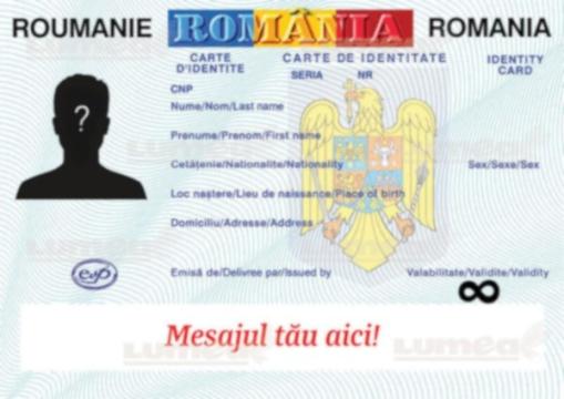 Vafa buletin personalizata de la Lumea Basmelor International Srl