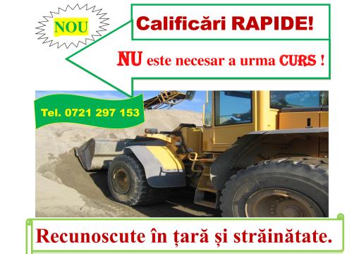 Curs rapid Suceava, Vaslui, Bacau, Iasi, Botosani de la Calex Certif