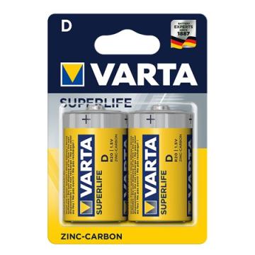 Baterie R20 blister 2 buc Varta Superlife