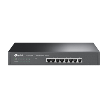 Switch 8 porturi RJ45 10G, Unmanaged, 1U - TP-Link TL-SX1008 de la Big IT Solutions