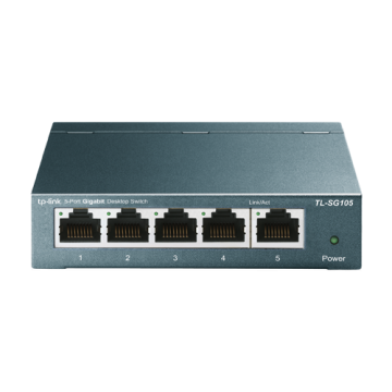 Switch TL-SG105, 5 porturi RJ45 Gigabit, Unmanaged