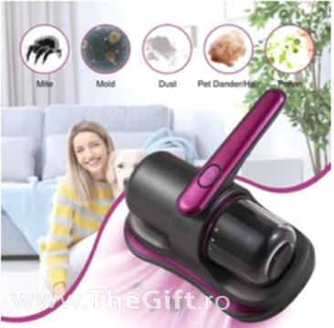 Aspirator anti acarieni si praf, tehnologie UV de la Thegift.ro - Cadouri Online