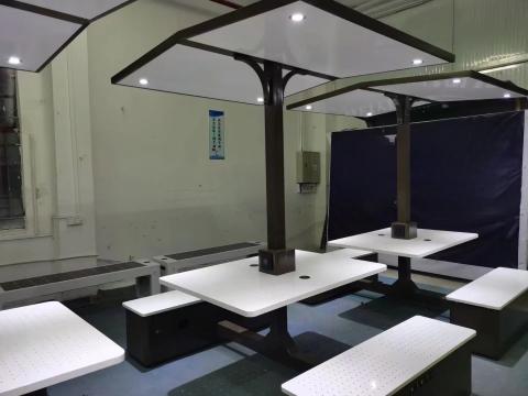 Banca Smart Solar cu parasolar