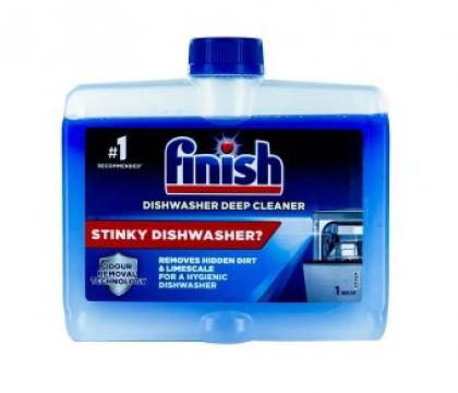 Solutie pentru curatat masina de spalat vase Finish 250ml de la Supermarket Pentru Tine Srl