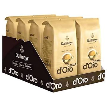 Cafea boabe Dallmayr Crema d'Oro 8x1 kg (o cutie)