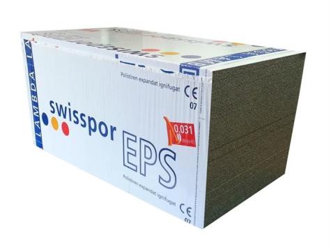 Polistiren expandat grafitat Swisspor Lambdapor 100mm EPS80 de la PDET Atlantic Distribution Srl