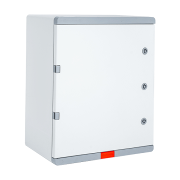 Cutie distributie IP67 din ABS gri, usa mata, placa metalica de la Big It Solutions