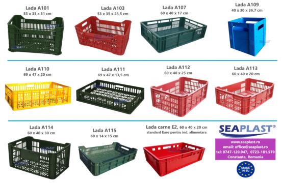 Lazi si navete din material plastic