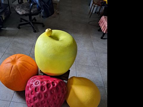 Butaforie polistiren - fructe