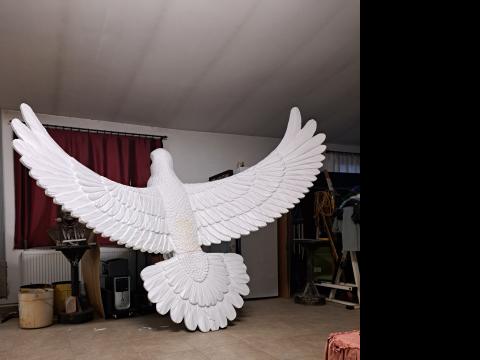 Sculptura Porumbel de la PFA Sculptor Asandi Simion