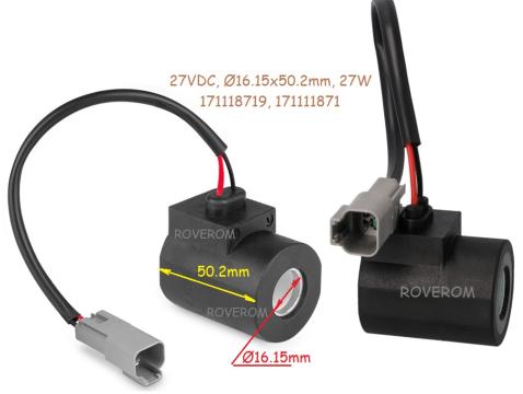 Bobina 27VDC, d16x50mm, 27W