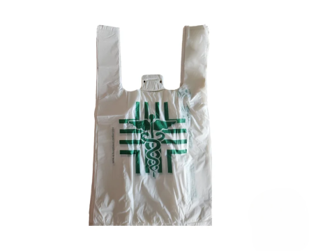 Pungi alimentare biodegradabile logo farmacie natur 24x42 de la Legolas Srl.