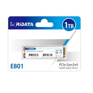 Solid State Drive (SSD) Ridata, 1 TB, PCIe, M.2, Gen3x4 NVMe de la Traflo Impex SRL