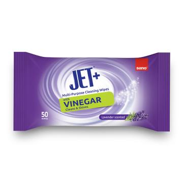 Servetele umede Sano Jet Universal Wipes cu otet 50 buc