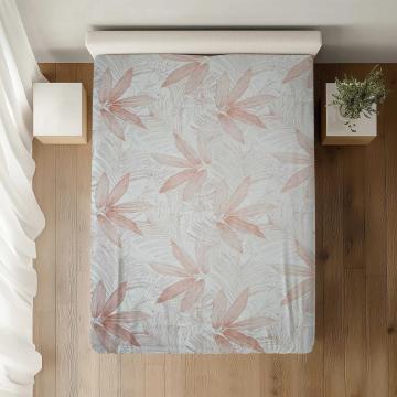 Cearceaf pat simplu dimensiuni:140x210, 100% bumbac standard de la Vision Craft Textile Srl