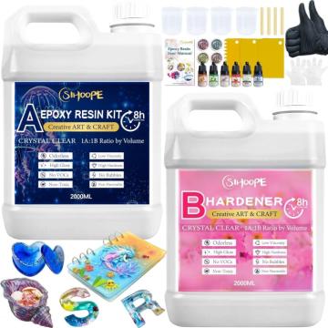 Kit cu rasina epoxidice cristalina pentru turnare de la Molifag Srl