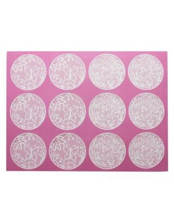 Forma silicon dantela Zahara Large Cake Lace - Claire Bowman de la Lumea Basmelor International Srl