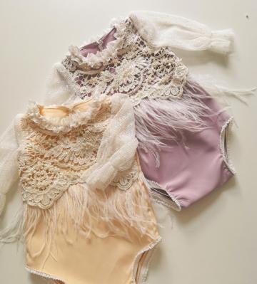 Body elegant Alka roz 1-3 luni de la Julies Boutique Srl
