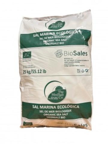 Sare de mare grunjoasa bio 25 kg The MedSalt Co de la Supermarket Pentru Tine Srl
